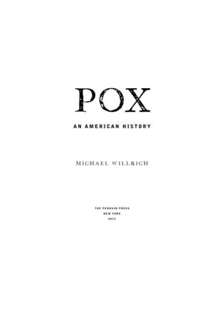 Pox: An American History