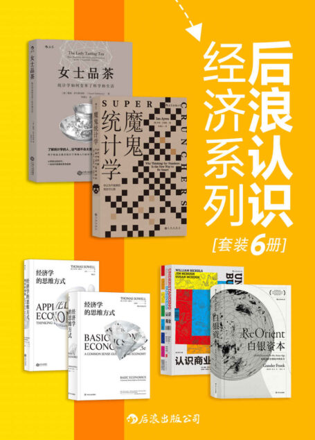 后浪认识经济系列(学习经济学、统计学的入门佳作,带你了解商业的方方面面!套装共6册。)