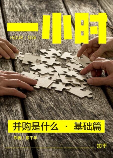 并购是什么·基础篇：知乎蔡千年作品 (知乎「一小时」系列)