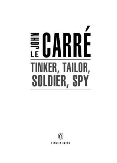 Tinker, Tailor, Soldier, Spy