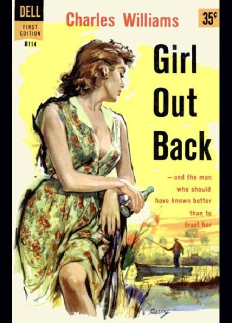Girl out back