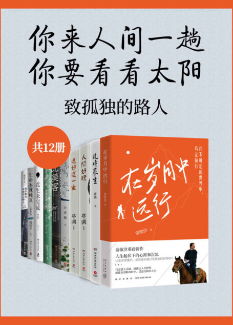 你来人间一趟,你要看看太阳:致孤独的路人(共12册)(隔离年代,写给每一位孤独行路人的暖心情书)