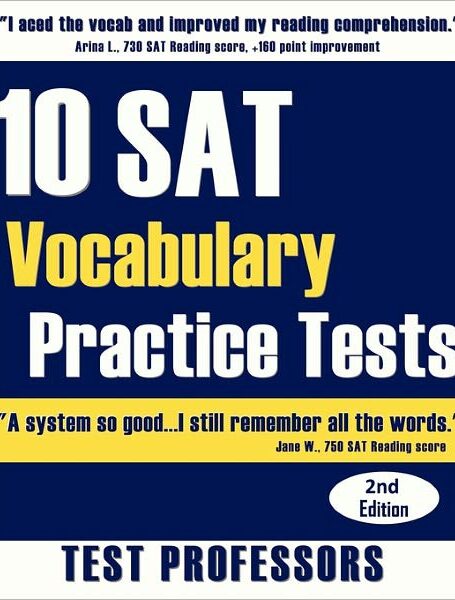 10 SAT Vocabulary Practice Tests
