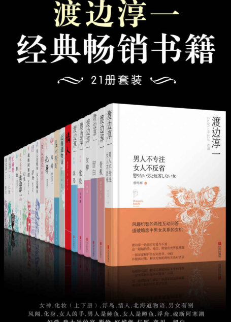 渡边淳一经典畅销书籍(21册套装)
