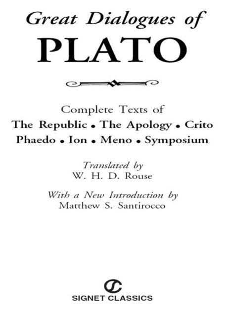 Great Dialogues of Plato