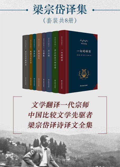 梁宗岱译集(套装共8册,文学翻译一代宗师,中国比较文学先驱者,梁宗岱译诗译文全集)