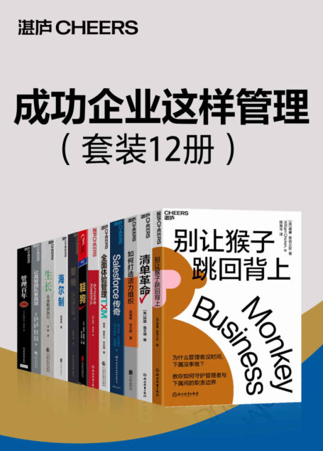 成功企业这样管理(套装12册)(为什么领导没时间,下属没事做?管理上没有*终的答案,只有永恒的追问)
