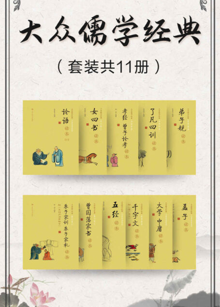 大众儒学经典(套装共11册)