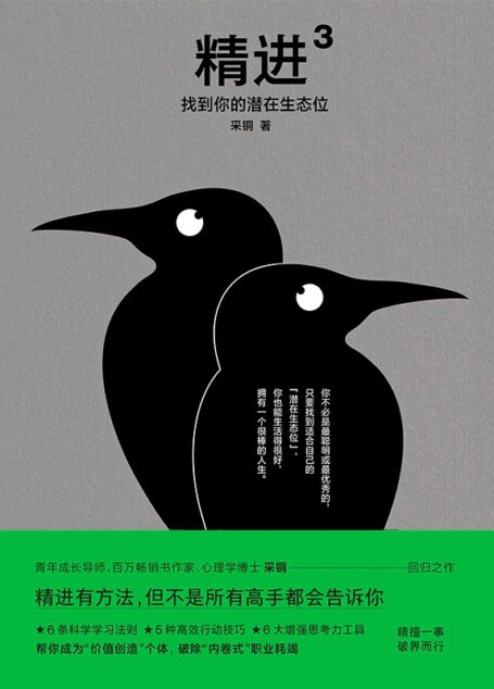 精进3:找到你的潜在生态位【青年成长导师、百万畅销书作家、采铜回归之作,精进学习方法成为一个很厉害的人,破除职业“内卷”。】