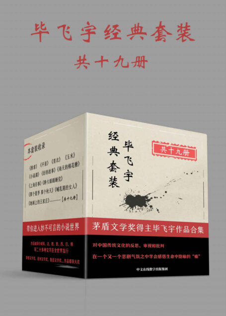 毕飞宇经典套装:共19册(集结茅盾文学奖得主毕飞宇重磅长篇,中篇,短篇力作!19册精品合集首次发布!感受当代著名作家个人创作风格的多面性以及在不断嬗变中如何走近人心最柔软的部分)