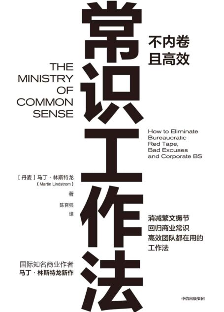 常识工作法(知名商业作者马丁·林斯特龙新作,不内卷且高效的工作法)