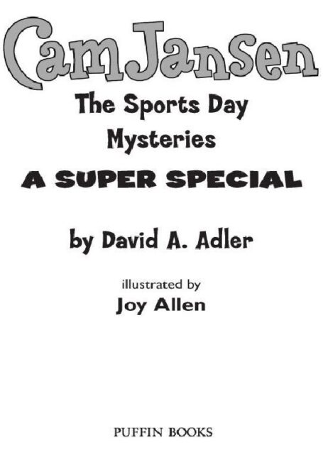 Cam Jansen and the Sports Day Mysteries