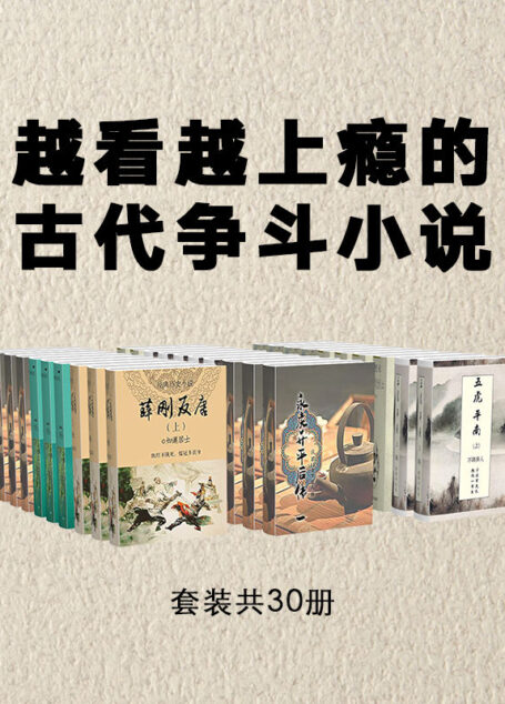 古典文学必读:越看越上瘾的古代争斗小说(套装共30册)(薛刚起义反唐,岳飞精忠报国,结构完整,编年记事翔实,结构完整,带读者重回古代社会,品读经典传奇小说)