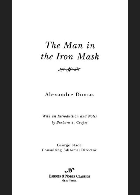 Man in the Iron Mask