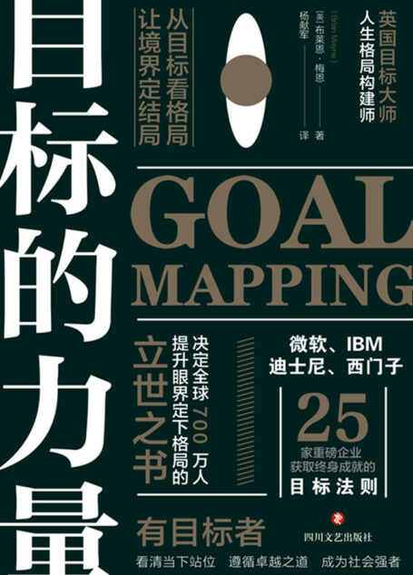目标的力量:从目标看格局,让境界定结局【决定全球700万人提升眼界、定下格局的立世之书!微软、IBM、迪士尼、西门子等25家重磅企业获取终身成就的目标法则!你的目标是什么,你就是什么样的人!】