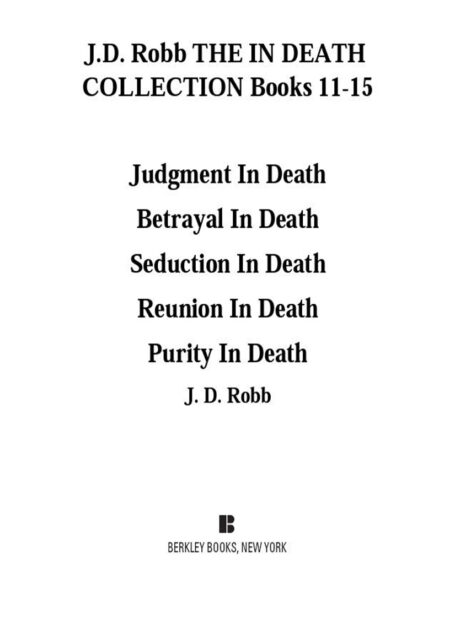 The In Death Collection