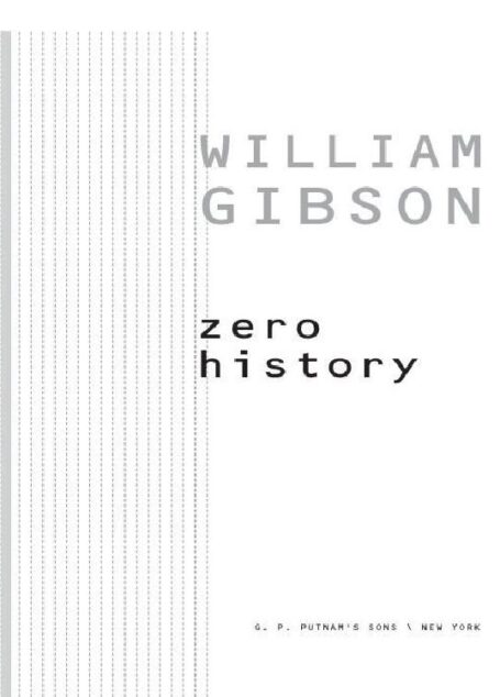 Zero History