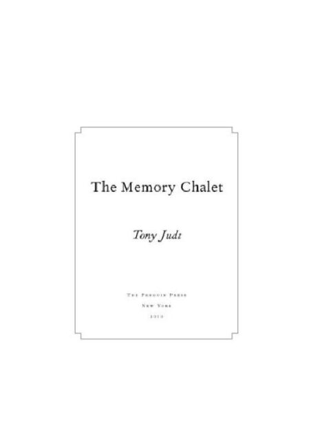 The Memory Chalet