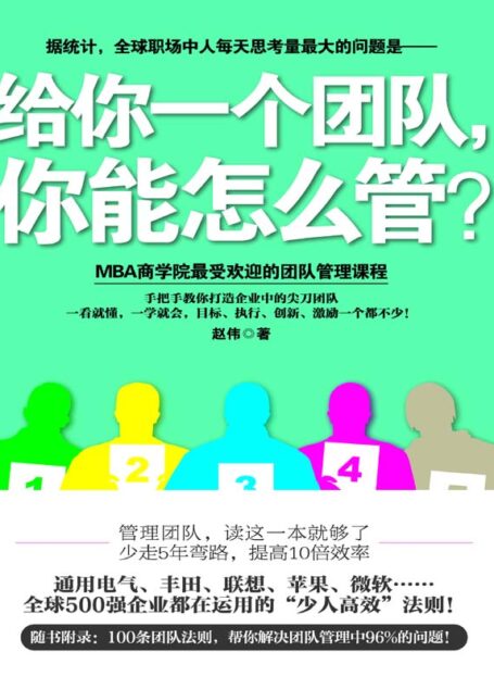 给你一个团队,你能怎么管?