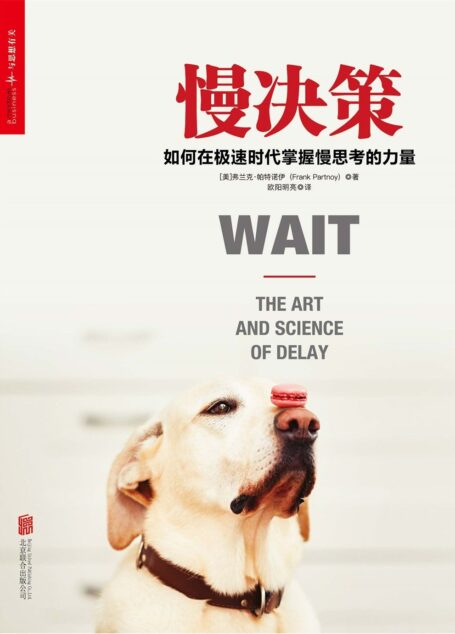 慢决策:如何在极速时代掌握慢思考的力量