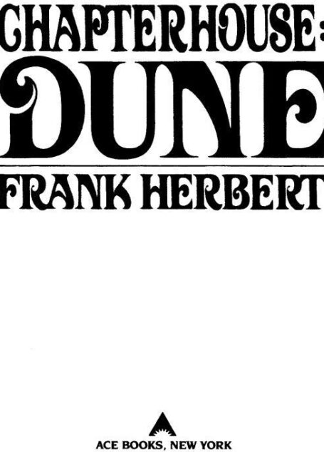 Chapterhouse: Dune