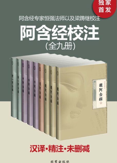阿含经校注(全九册)【豆瓣9.6高分推荐!线装书局出品!一套书读通佛教“根本佛法”!阿含经专家、苏州西园寺沙门恒强以及梁踌继校注,以高丽藏为底本,保持原本整体风貌,历时数年精心校订!原文+精心注释,文白对照,阅读无障碍!】