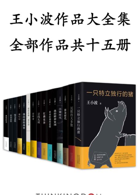 王小波作品大全集（15册）（李银河老师亲自校勘全稿，影响几代年轻人的文学经典，无与伦比的文学！）