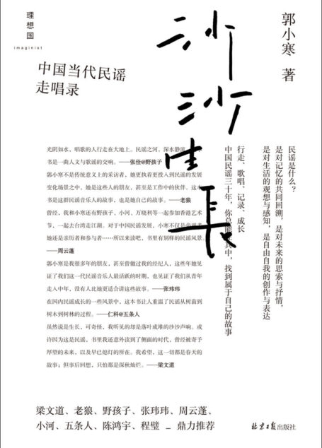 沙沙生长：中国当代民谣走唱录（梁文道、老狼、野孩子、张玮玮、周云蓬、小河、五条人、陈鸿宇、程璧鼎力推荐 理想国出品）