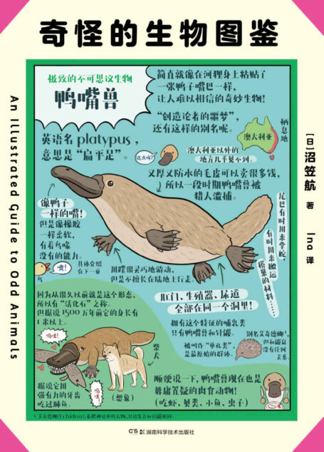 奇怪的生物图鉴【风靡日韩，日文版上市仅1个月加印4次！销量突破100000册日本亚马逊高分评价，日韩话题性科普绘本，40种生物，上百个冷知识：没有头的鸡竟可以活一年，大猩猩其实内心脆弱敏感，章鱼有辨识人脸的能力……这也太奇葩了吧！】浦睿文化出品