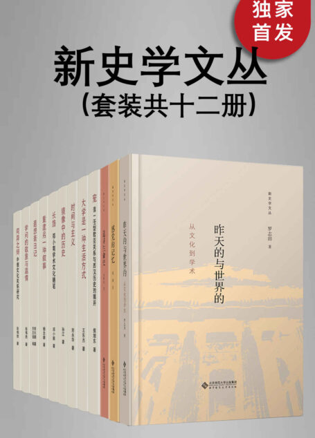 新史学文丛(套装共12册)【豆瓣平均8.5高分推荐!2022版套装新增《昨天的与世界的:从文化到学术》《感觉的记忆》《追寻生命史》!北师大出版社“新史学”品牌重点系列之一,遴选知名史学家的历史随笔,将最为新锐的思考呈现出来,启动看历史的另一种方式!】