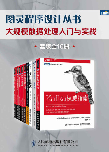 图灵程序设计丛书：大规模数据处理入门与实战（套装全10册）【图灵出品！一套囊括SQL、Python、Spark、Hadoop、Kafka、Flink的数据科学的实用指南！大数据时代的实战宝典！】