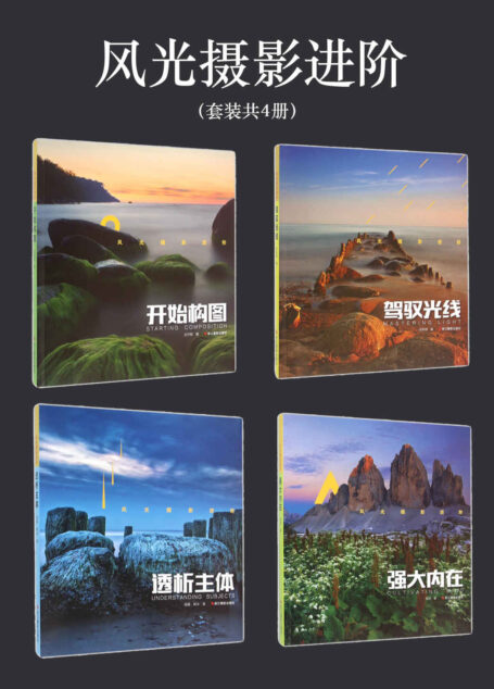 风光摄影进阶(开始构图、驾驭光线、透析主体、强大内在 套装共4册)