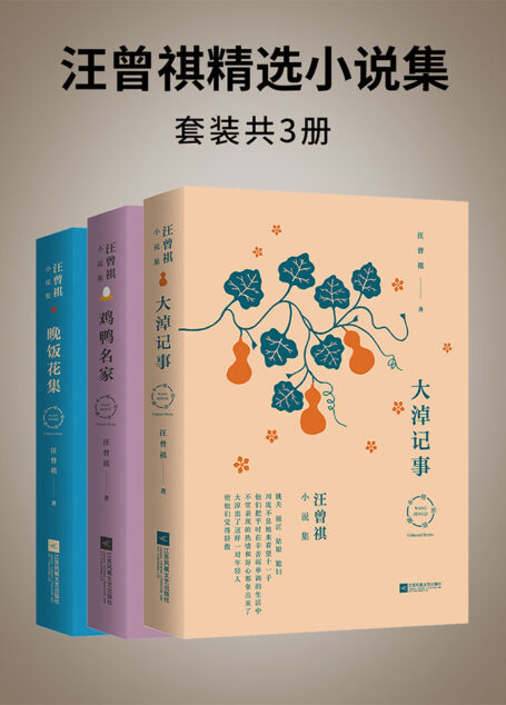 汪曾祺精选小说集【汪曾祺58年小说创作生涯的全部精华，版本全、跨度大、精选精】(套装共3册)