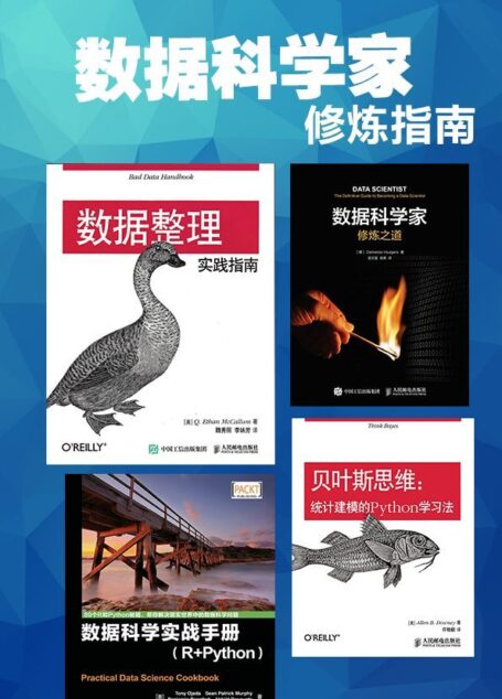 数据科学家修炼指南(套装共4册)