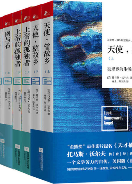 托马斯·沃尔夫系列（套装共5册）（天使望故乡+上帝的孤独者+网与石+时间与河流+无处还乡）