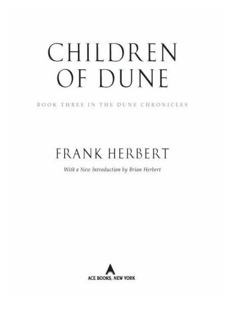 3 Children of Dune