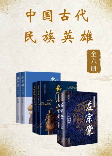 中国古代民族英雄【套装共6册,全景再现民族英雄们力挽狂澜、精忠报国、可歌可泣的一生!】