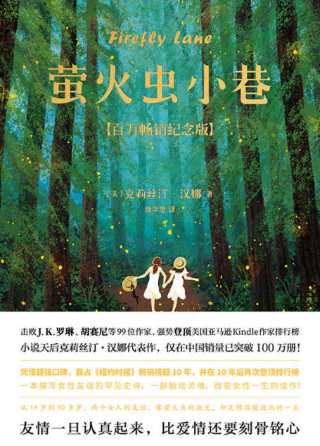 萤火虫小巷【从14岁到40岁,两个女人的友谊,像萤火虫的微光,却足够温暖彼此的一生!大S、毛晓彤、哈佛学长李柘远推荐!一本你应该送给自己并与所有友人分享的好书!】