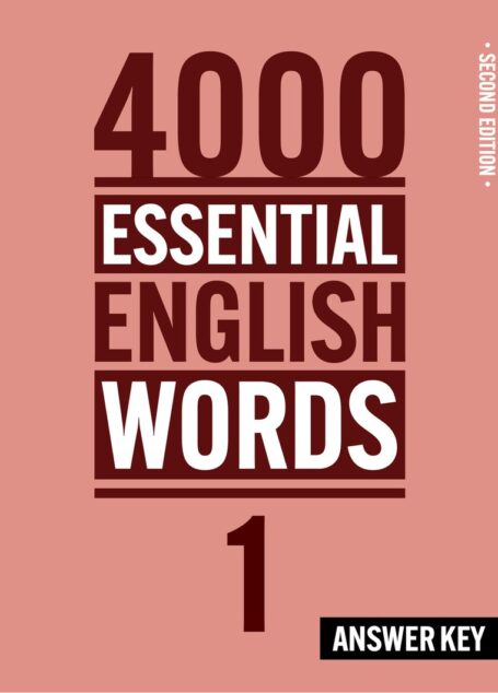 4000 Essential English Words Answer_Key 1