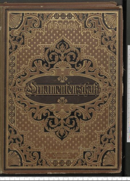世界装饰图案.Der Ornamentenschatz.By Heinrich Dolmetsch.1889年